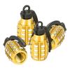 Car Tyre Valve Stem Cover Air Dust Cap Tire Valve Cap Aluminum Alloy For Bus Truck Motorcycle Bike Wheel Rim Valve Stem Cover