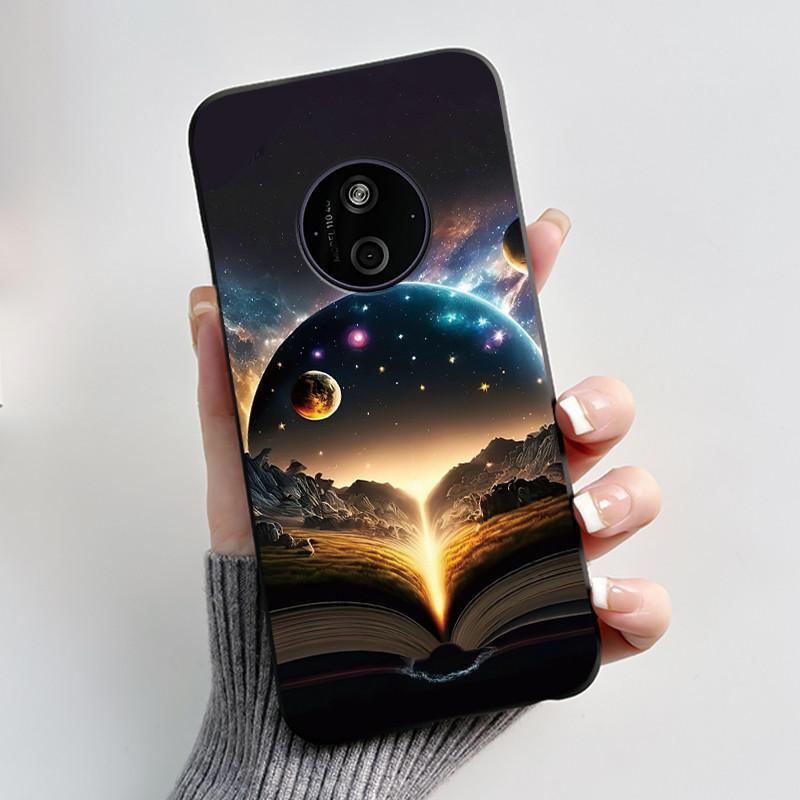 Чехол для Nokia 125 110 4G 2024 HMD 110 Чехол Эстетичный Роскошный Милый Крутой Для Мальчиков Девочек Мягкий Силикон Черный Матовый Крышка-Оболочка для Телефона