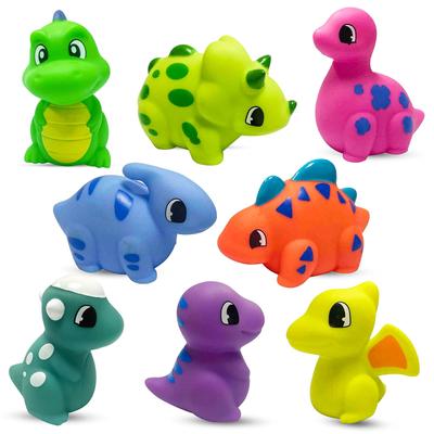 Инанимери Игрушки для ванны Динозавры, Игрушки для душа, Игрушки для ванны, Игры с водой, Игрушки-фонтаны, Игрушки динозавры, Водные пистолеты, Игрушки для ванны животные, Мягкие, Снятие стресса,