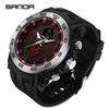 SANDA The New Double -showed Spider Night Light Youth Electronic Watch Multifunctional Fashion Trend Men's Alarm Clock Watch