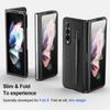 Противоударный нескользящий кожаный чехол для Samsung Galaxy Z Fold 4 5g Fold4 Fold3 Fold 3 Zfold4 Zfold3 S Чехол с держателем для ручек