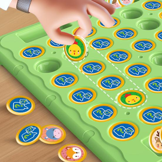 1/2 шт. Детские шахматы с животными, настольная игра для 2 игроков, игра на память, шахматы для сопоставления