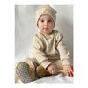 Cotton Beret 3-piece Set Baby And Child Beige