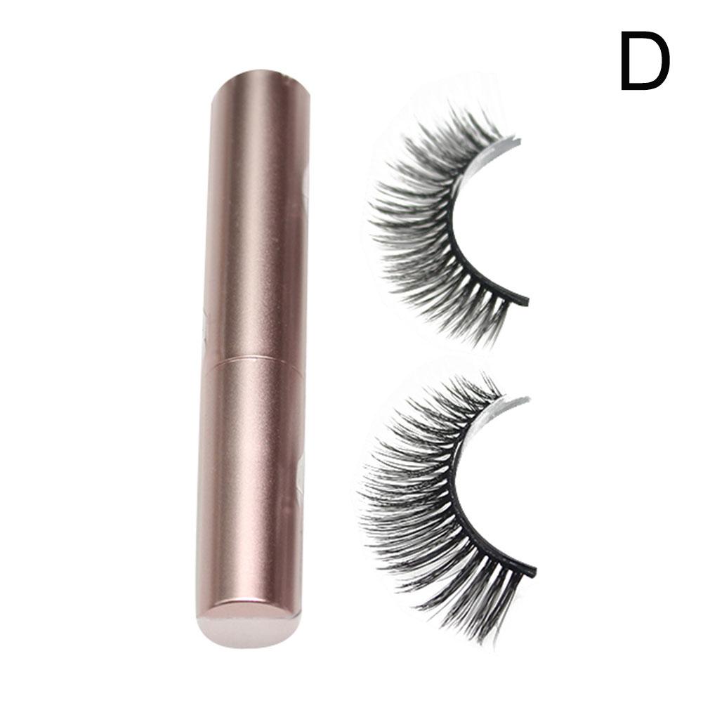 1 пара 3D магнитных накладных ресниц с магнитным макияжем, стойкий быстрый глаз, натуральные Fals T9P1