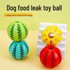 Dog Food-Dispensing Molar Ball - Bite-Resistant Rubber Toy for Golden Retrievers & Puppies