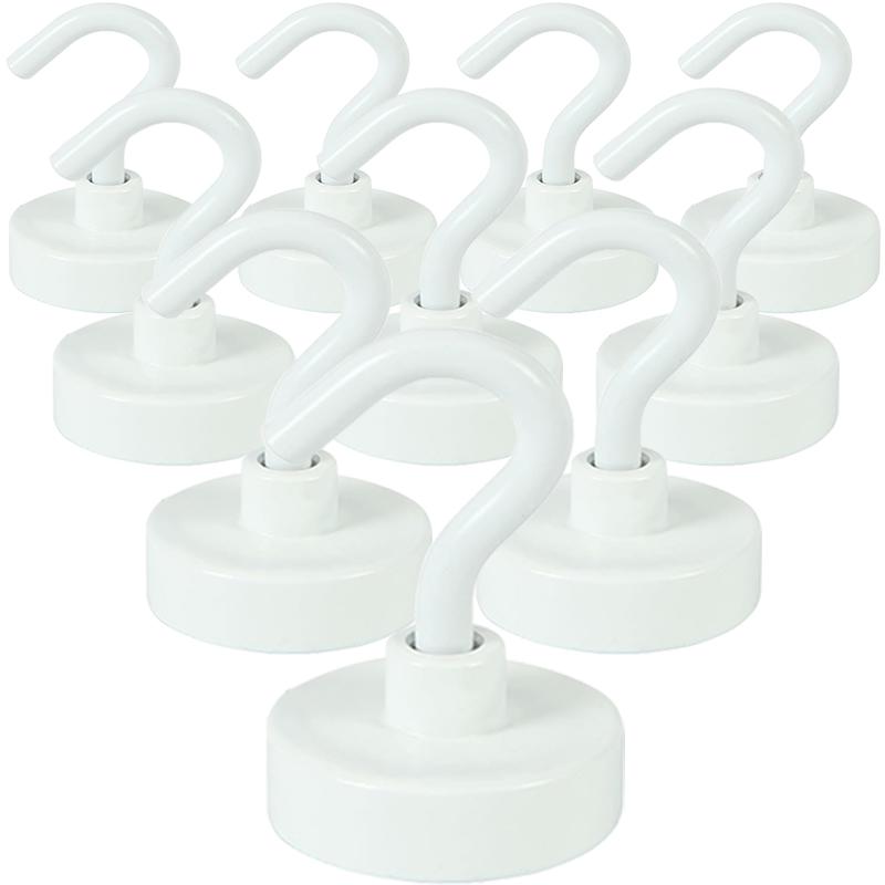 Суперпрочные неодимовые магнитные крючки, сверхпрочные крючки, редкоземельные магнитные крючки для холодильника, DIY, домашней кухни