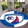 Chesterfield F.C Round Area Rug,Carpet Rug for Living Room Bedroom Sofa Playroom Decor,Non-slip Floor Mat