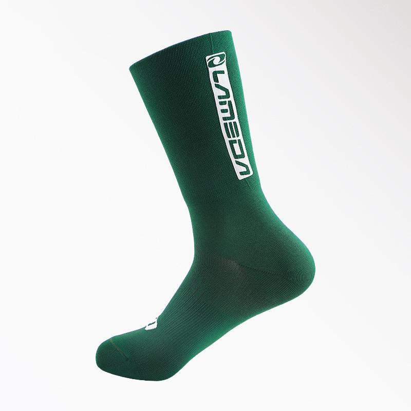 LAMEDA Men's Cycling Socks Reflective Bicycle Road Bike Racing Socks Breathable Outdoor Sports Running Socks Man MTB Accessories