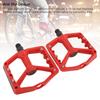 Bike Pedals Nylon Fiber Dual Bearing Anti Slip Lightweight Flat Platform Bike Pedals for Mountain