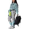 Adidas X Stella McCartney Printed Hooded Sweatshirt Women Hoodies Aqua-Green HA8909
