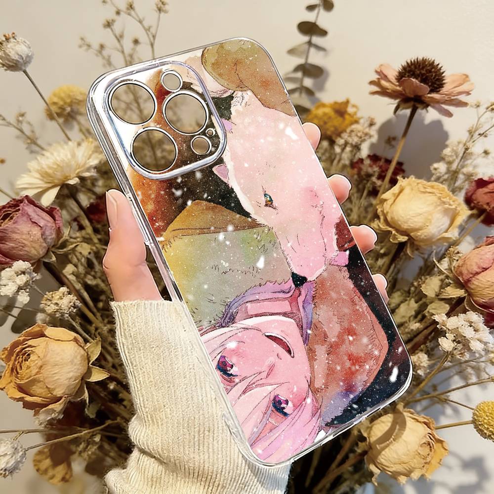 To Your Eternity Fushi Phone Case For iPhone 17 16 15 14 13 12 11 Mini Pro Max Plus Transparent Cover