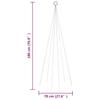 LED Christmas Tree for Flagpole Multicolor 108 LEDs 180 cm