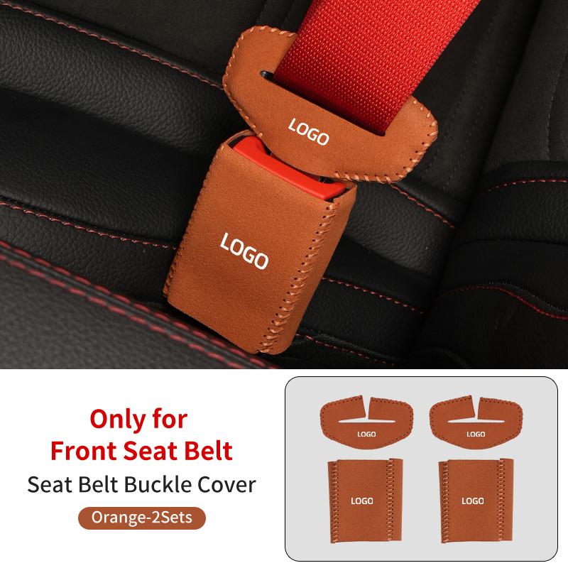 JEQS5 Car Seatbelt Buckle Cover Base Protector Case Accessories For Lexus IS250 IS200 CT200h GS300 LS430 RX450h LX570 IS300 ES