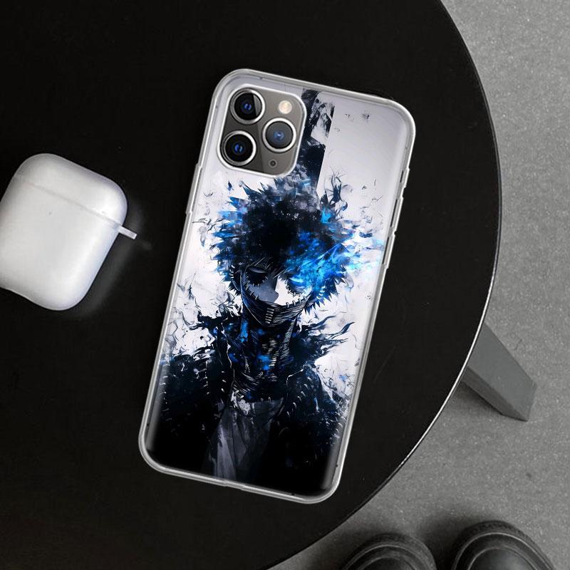 Чехол для телефона Dabi MHA Моя геройская академия для iPhone 11 12 13 Mini 14 15 Plus 16 Pro Max 17 Air 7 8 + SE Арт Индивидуальные Fundas