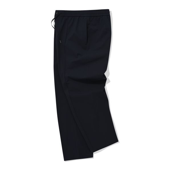Covernat Ss23 Solid Color Comfortable Straight Leg Casual Pants Unisex bottoms Navy-Blue CO2301PT13NA