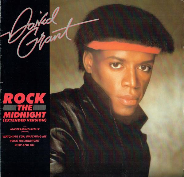 12inch Record DAVID GRANT - Rock The Midnight GRANX4 CHRYSALIS 1983 UK Soul/Funk Used