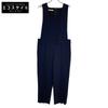 BACCA Navy Seersucker Covered Overalls Bottoms 36 NavyUsed
