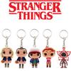 Набор ПВХ брелоков Stranger Things с четырьмя фигурками персонажей