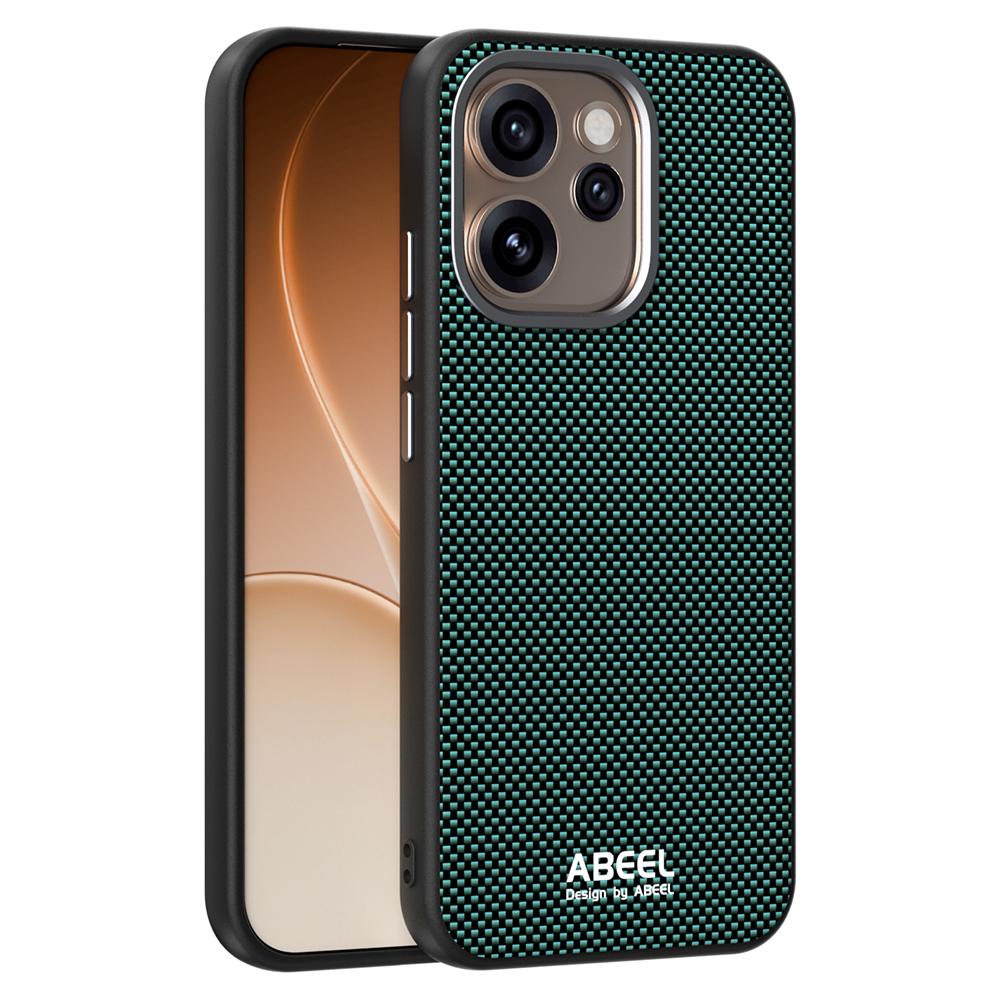 ABEEL For Oppo Reno15 Pro Max 5G (Global)/Reno15 Pro 5G (China) Magnetic Case Printed PC TPU Aluminum Alloy Leather Phone Cover