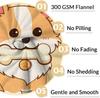 Плед Corgi Подарки Дюймы Милый Плед для Детей, Девочек - Желтый Мягкий Пушистый Плед для Кроватки, Дивана и Путешествий