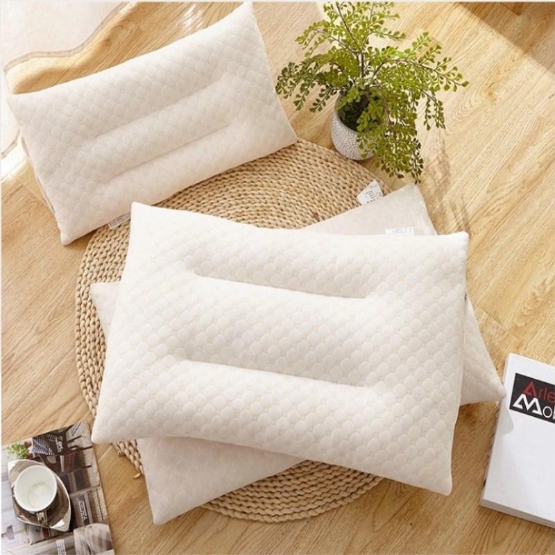 Тайская латексная подушка для взрослых с массажными частицами, подушка для комфортного сна