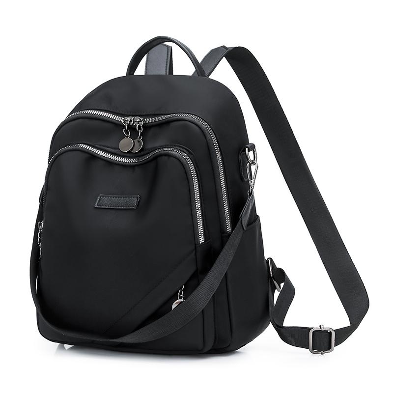 Антикражный Трансформируемый Рюкзак Женский Нейлоновый Дорожный Daypack Повседневная Сумка Через Плечо Сумка-Кошелек