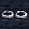 Быстрая доставка Новейшие Роскошные Романтические Женские Украшения Покрытые Медью Серьги-Кольца с Кристаллами и Стразами для Женщин