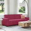 VidaXL 3-seater Sofa Bordeaux Red 180 Cm Velvet, Sofa, Three-seater Sofa, 3-seater Velvet Sofa, Divan, 4105034