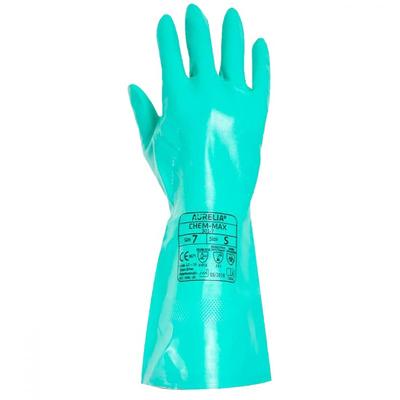 Aurelia Unisex Adults Chem Max Nitrile Chemical Gauntlet Rubber Gauntlet