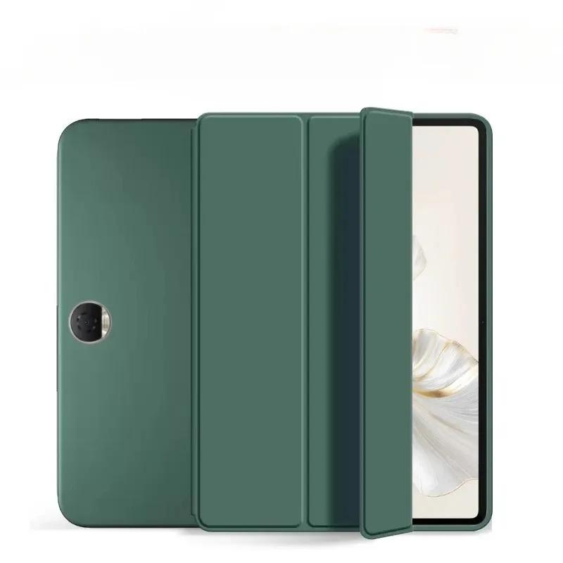 For Huawei Honor Pad 9 Case HEY2-W09 HEY2-W19 12.1 inch Magnetic Trifold PU Leaher Soft Back Stand Tablet Cover Funda Coque
