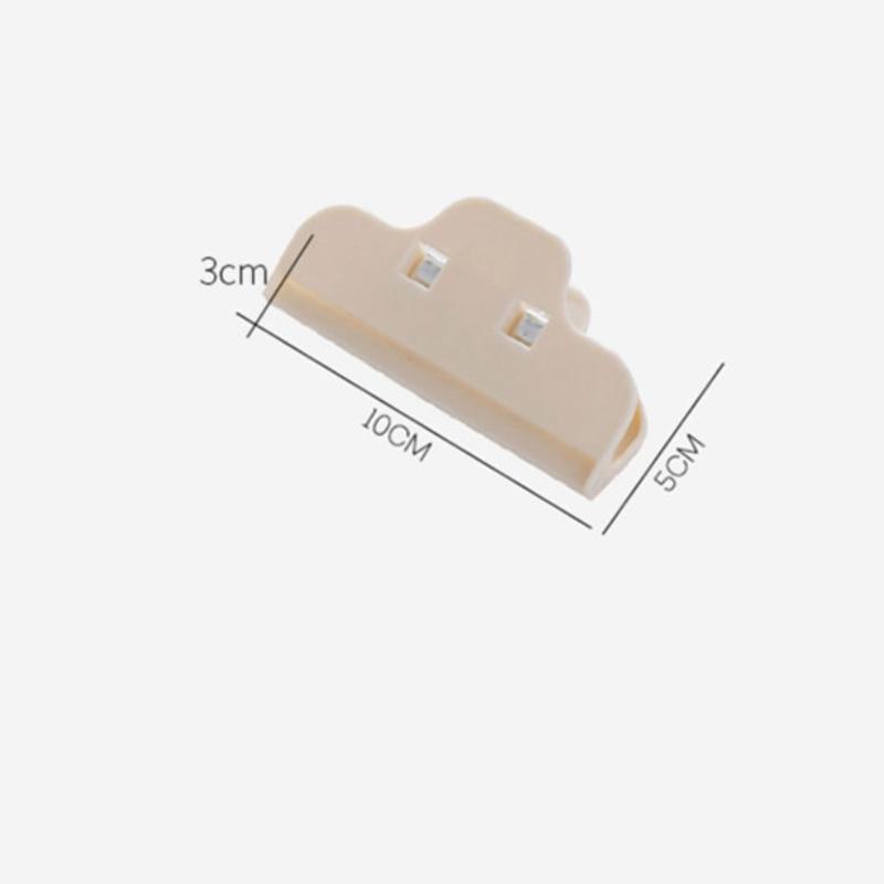 Fashion Plastic Tool Storage Food Food Bag Sealing Food Preservation Moisture-proof Portable Sealer Clamp Snack Clip Kitchen Clips Home Supply