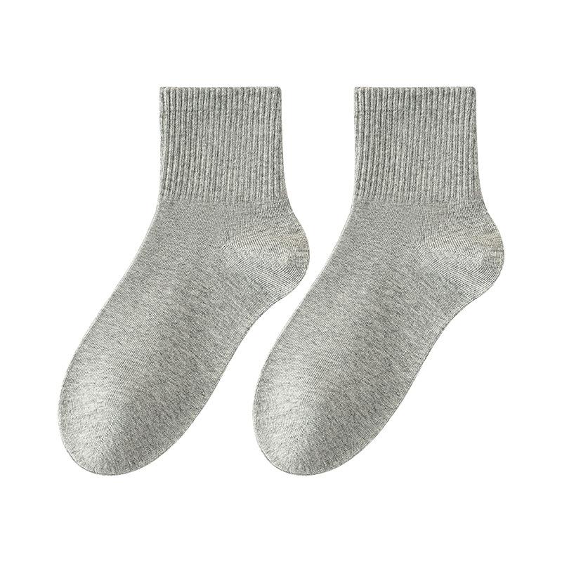 Women's Spring and Autumn Thin Style All Purpose Cotton Breathable Deodorizing Sweat Absorbing Anti Pilling Tube Socks