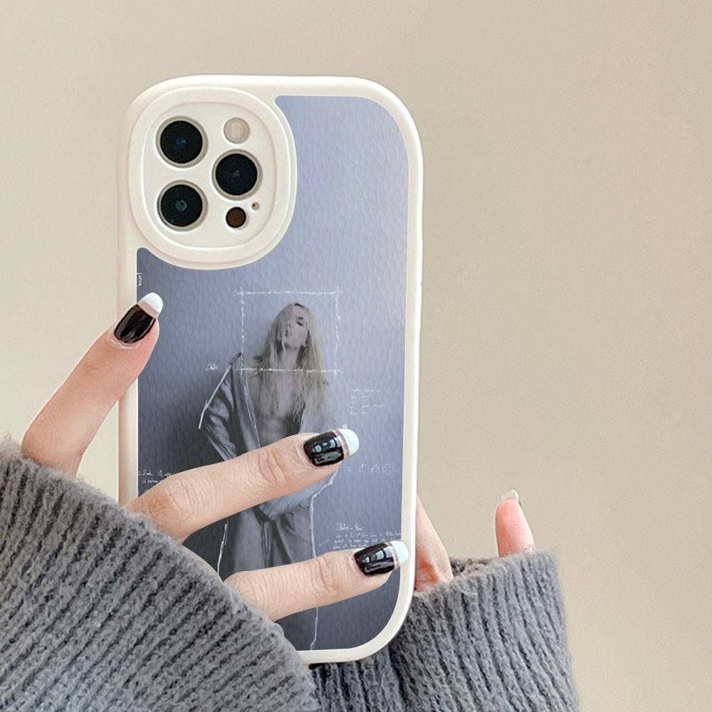 Singer 2hollis Albums Soft Leather Phone Case For Iphone 13 15 Pro Max 12 Mini 11 14 16 Plus Covers