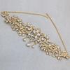Forehead Crystal Tassel Headband Luxury Bridal Tiaras Head Chain  Formal Events