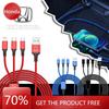 Подходит для автомобиля Новая Honda 3 в 1 Type C Lightning Micro USB Автомобильный кабель для быстрой зарядки Эмблема Автотовары Для Honda Civic XR-V HR-V Accord O