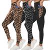 Leopard Print Yoga Pants for Women Fitness Pocket Style Butt-lifting Waist-cinching Sports-tight Leggings Windproof Leggings