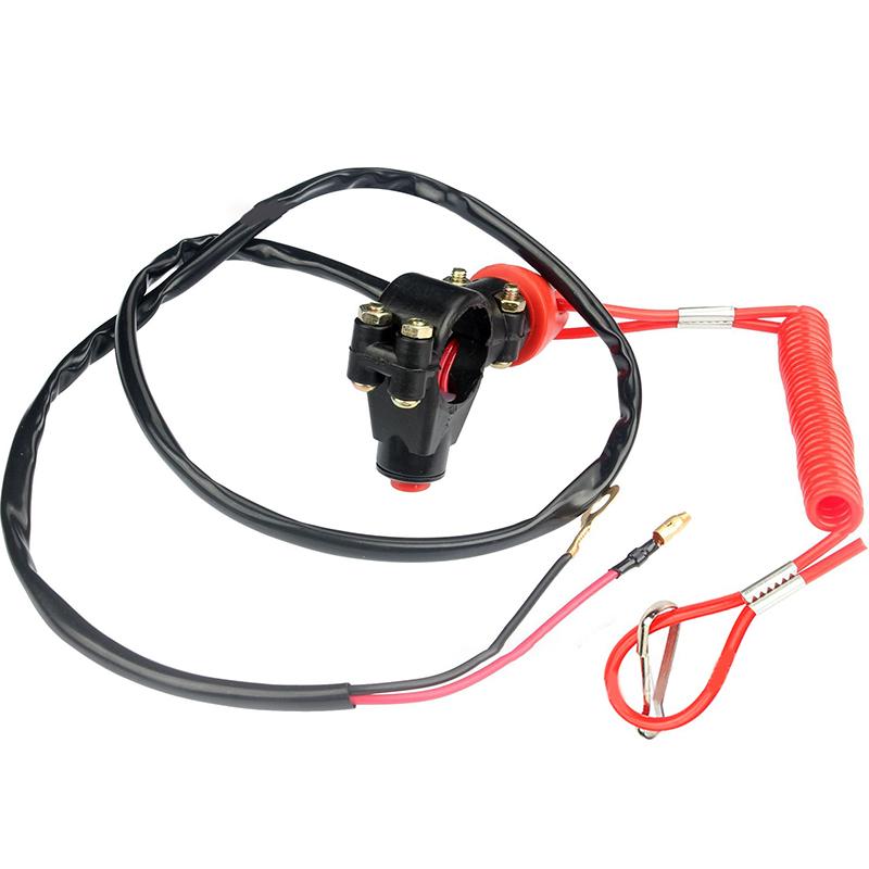 Трос для автоматического выключателя квадроцикла, мотоцикла, лодка, кнопка аварийной остановки двигателя, аксессуары для мотоцикла