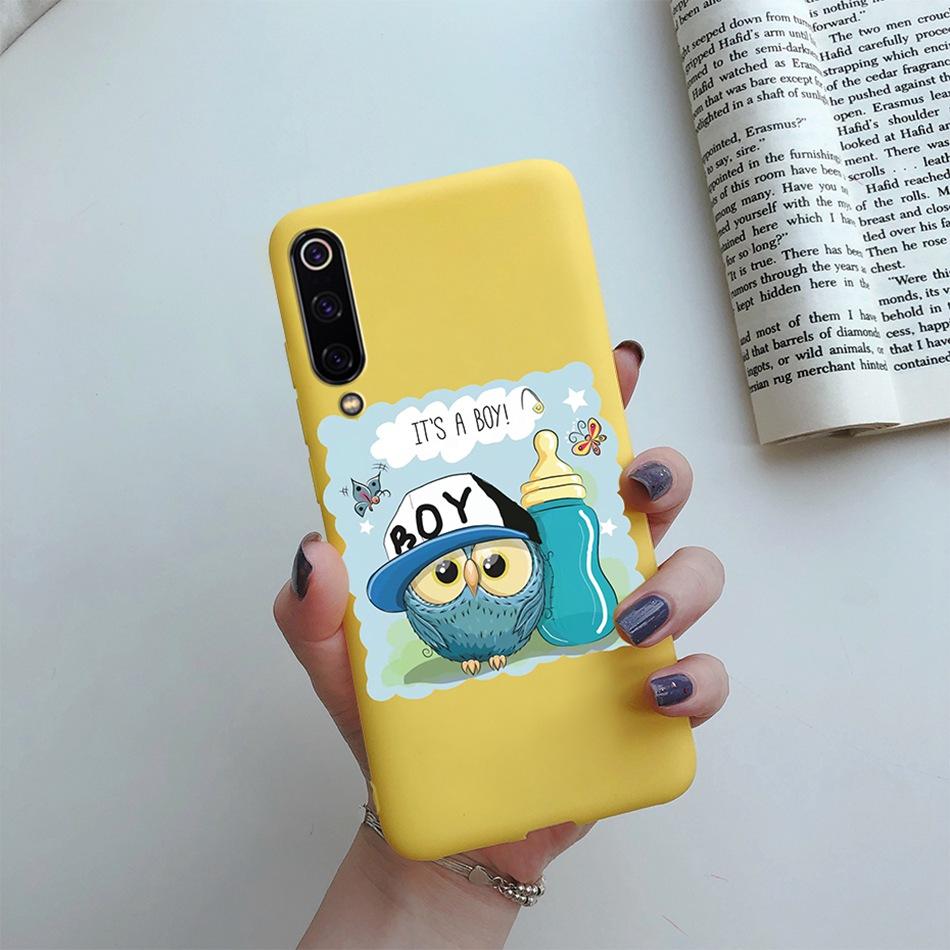 Case For Xiaomi Mi 8 9 Lite SE Fashion Silicone Love Heart Sunflower Phone Case Cute Cover Coque on Mi8 Mi9 9SE 8Lite 9Lite Case