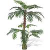 Ornamental Shrub - VidaXL - Artificial Cycad Palm 150 Cm - Green - Indoor/Veranda
