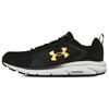 Charged Assert 9 Comfortable Fabric Low Top Casual Running Shoes Men Sneakers Black Gold 3025705-007