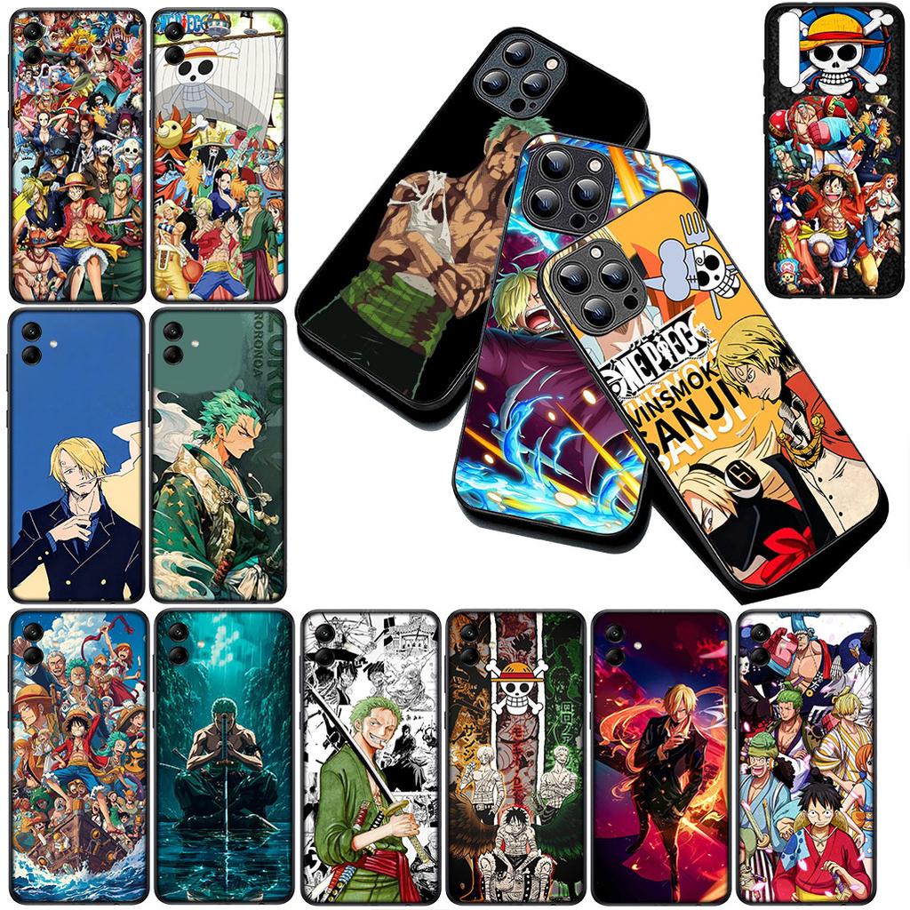 Casing for Apple iPhone 12 13 Pro Max Mini ProMax X XR Air 13Pro XS Phone Cover Soft Case Sanji Roronoa Zoro One Pieces Luffy