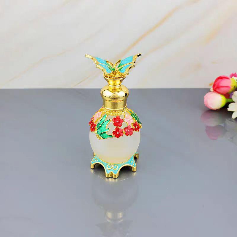 15 мл винтажный флакон для духов пустой флакон-капельница для эфирных масел многоразовый контейнер флакон-бабочка декоративный подарок