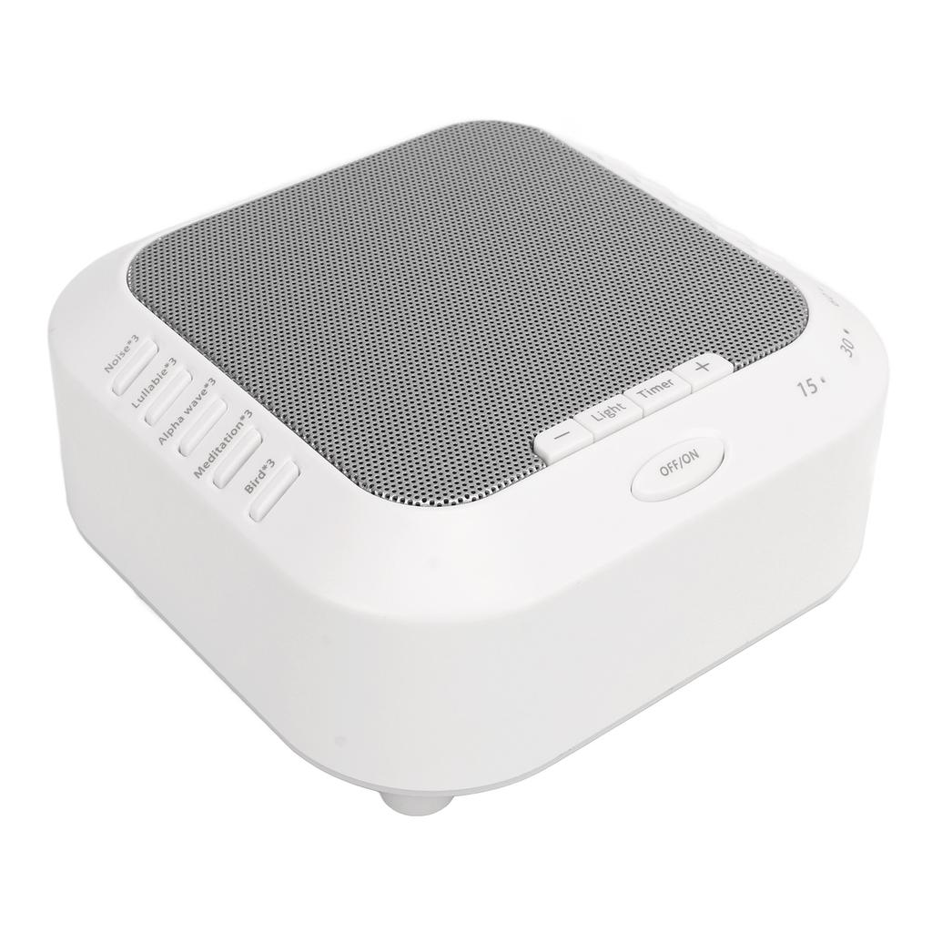 Шумовая машина с ночником 28 успокаивающих звуков с регулировкой громкости и шумоподавлением