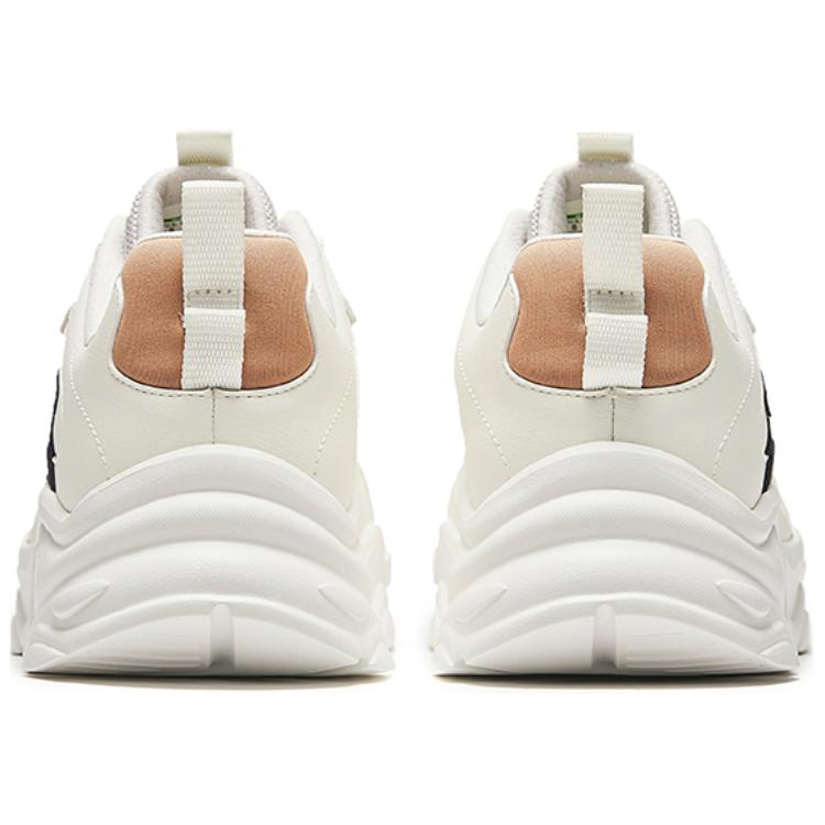 Anta Lifestyle Series Simple Comfortable Non-Slip Wear-Resistant Low-Top Casual Shoes Men Casual Shoes White Gray Blue 112438892S-4