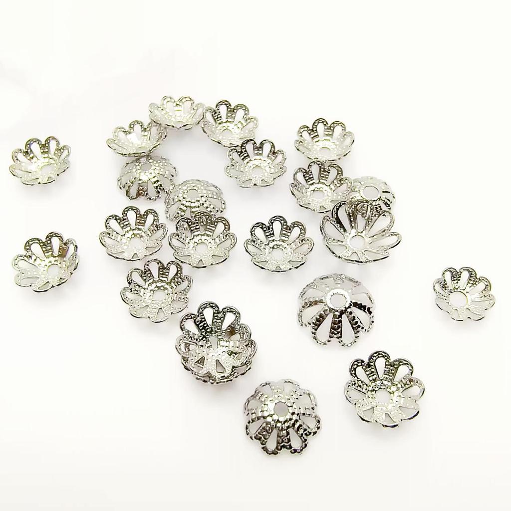 18-каратный позолоченный бисерный цветок-шапочка браслет и ожерелье ювелирные аксессуары