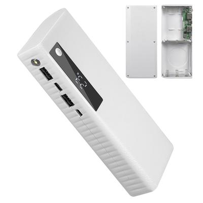 5x21700 Корпуса для DIY Power Bank Зарядные Внешние Крышки Коробки Чехлы для Мобильных Power Bank DIY Пластиковые Корпуса со Светодиодной Подсветкой