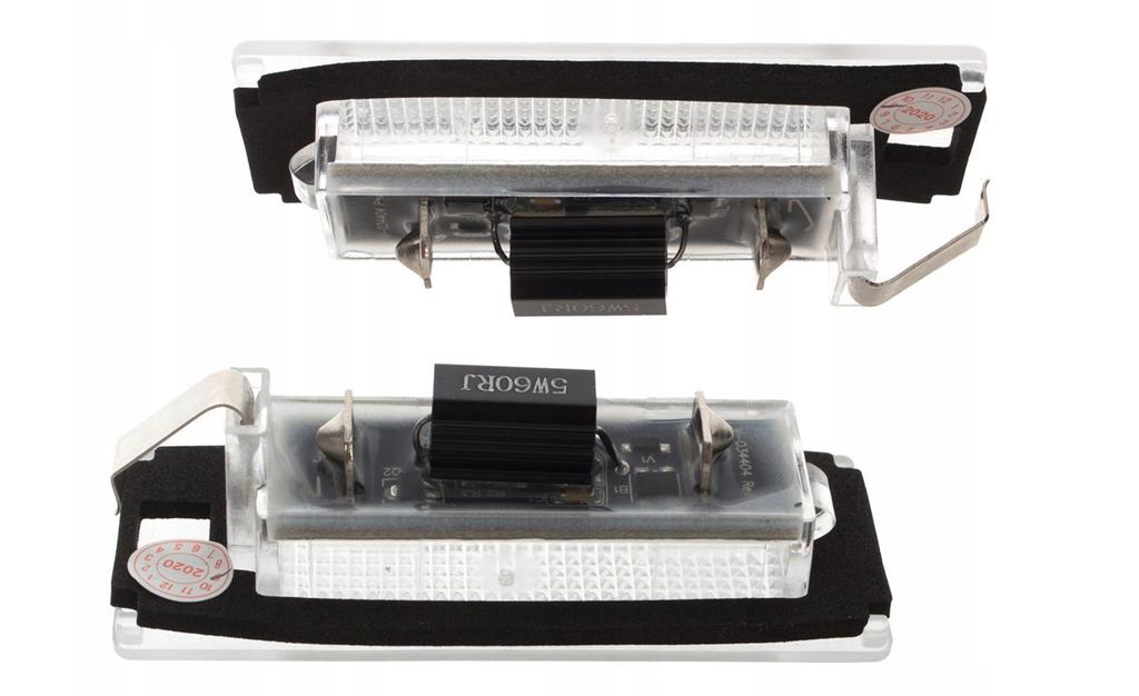 Led Licence Plate Light Kit, Autotune, For Fiat Ducato Autobus 100, Fiat Ducato Autobus Multijet 110, 115, 120, 130, 140, 150, 160, 180