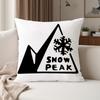 Японский бренд для активного отдыха S-Snow P-Peak Наволочка Подходит для Спален Гостиных Автомобилей Домашнего Декора