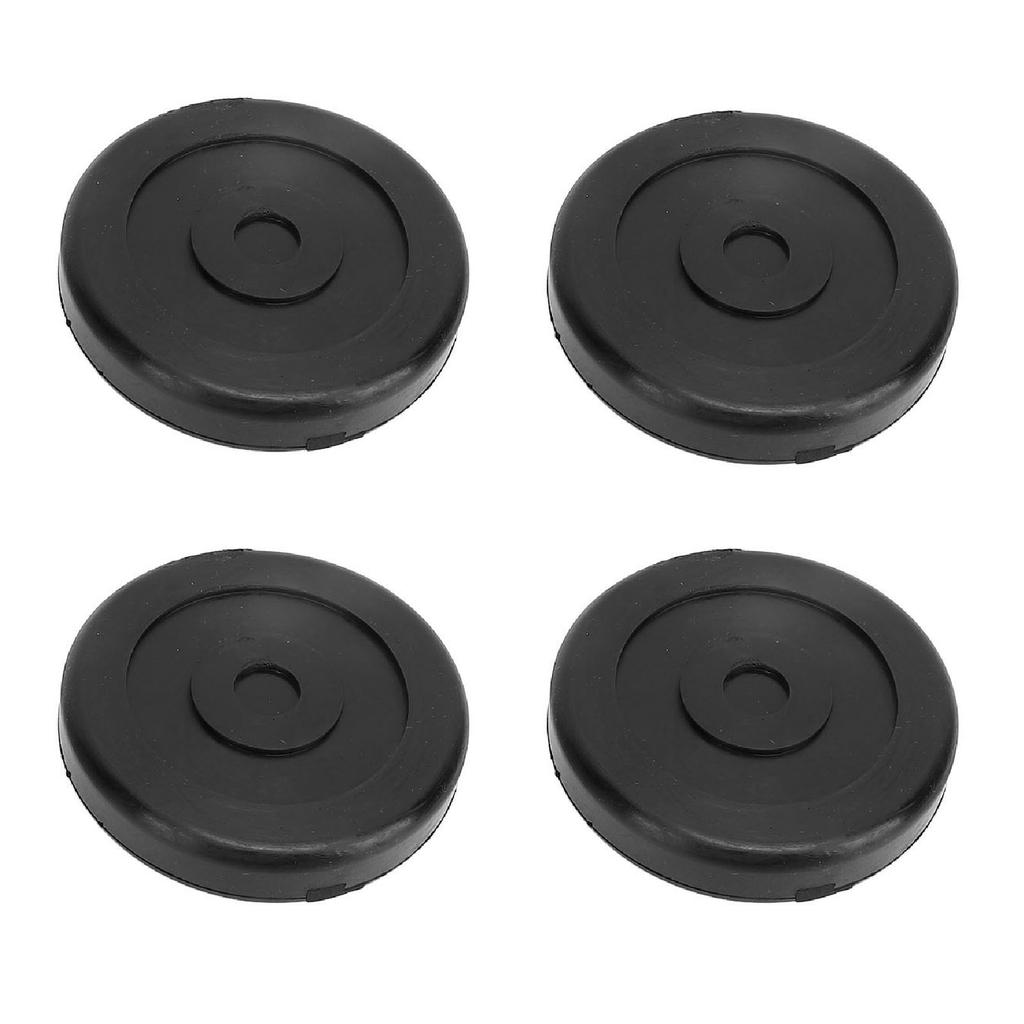 4 Pcs 5inch Round Rubber Arm Pads 5715017 Hoist Lift Arm Pads Rolling Bridge Jack Pads for DANNMAR Lift