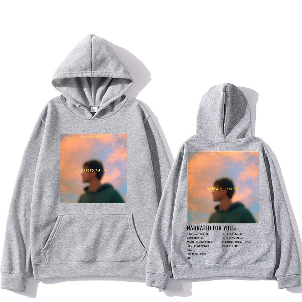 Худи с графическим принтом Alec Benjamin, готические флисовые толстовки с длинными рукавами и карманом, одежда в стиле хип-хоп, винтажная мягкая толстовка с капюшоном